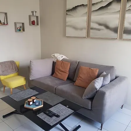 Appartement Cosy 3 Pieces Proche Nice